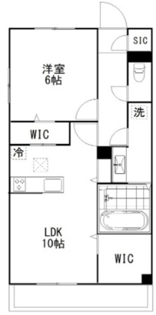 クロスレンジJの物件間取画像